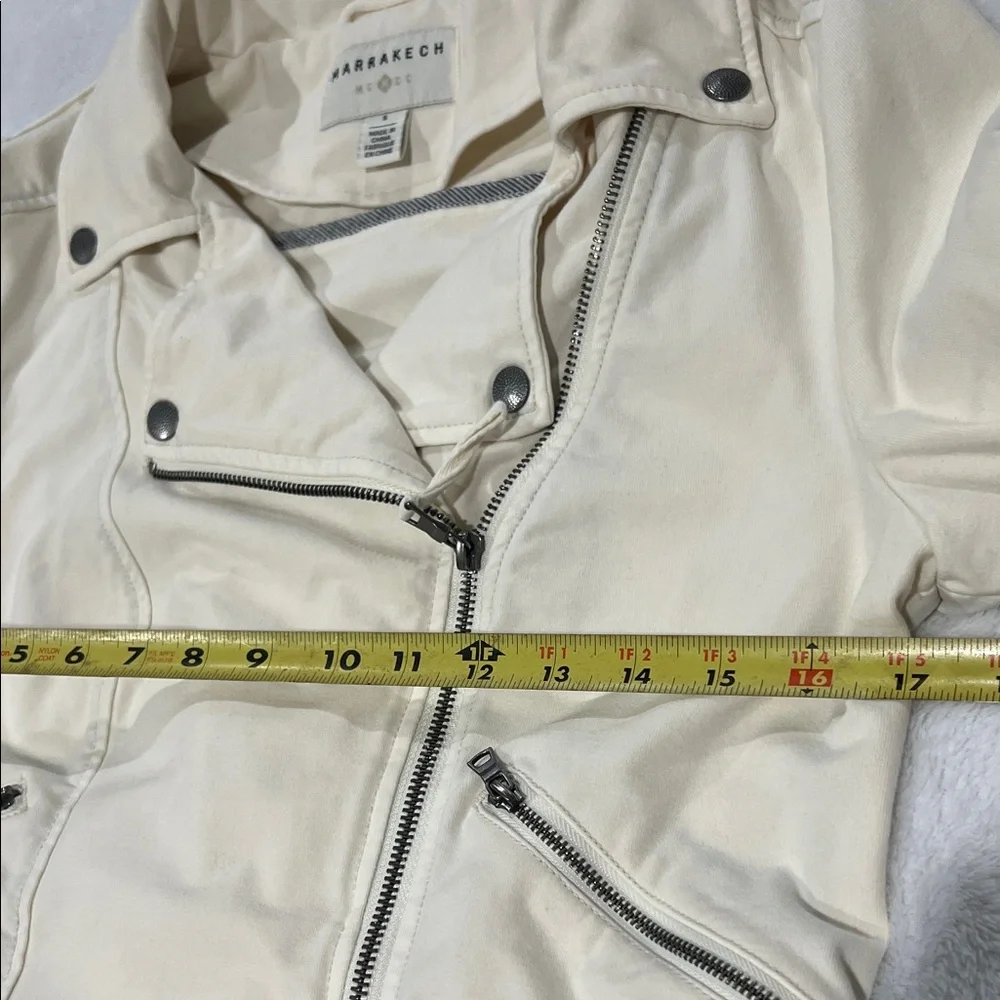 Anthropologie Marrakech Jaxon Knit Moto Jacket Sz S